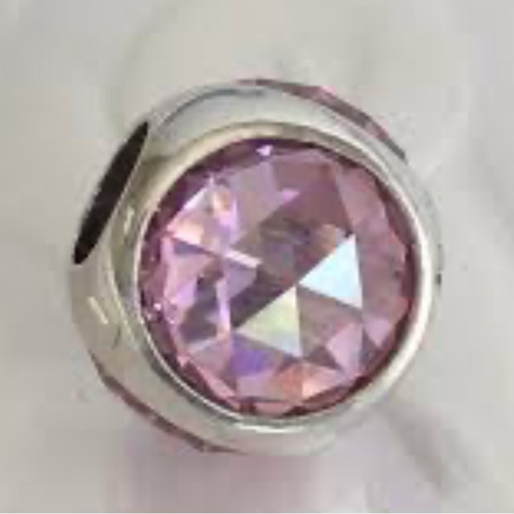 Authentic Pandora Pink Radiant Droplets Charm